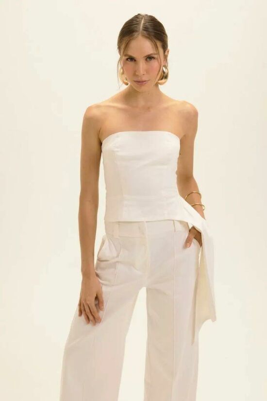 Imagem de Corselet Natali Off White Le Blog